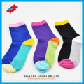 2015 meninos casuais multi cores de algodão meias esportivas baratas / meias de elite personalizadas